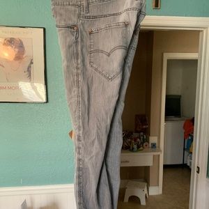 Levi's Grey Skinny Jeans